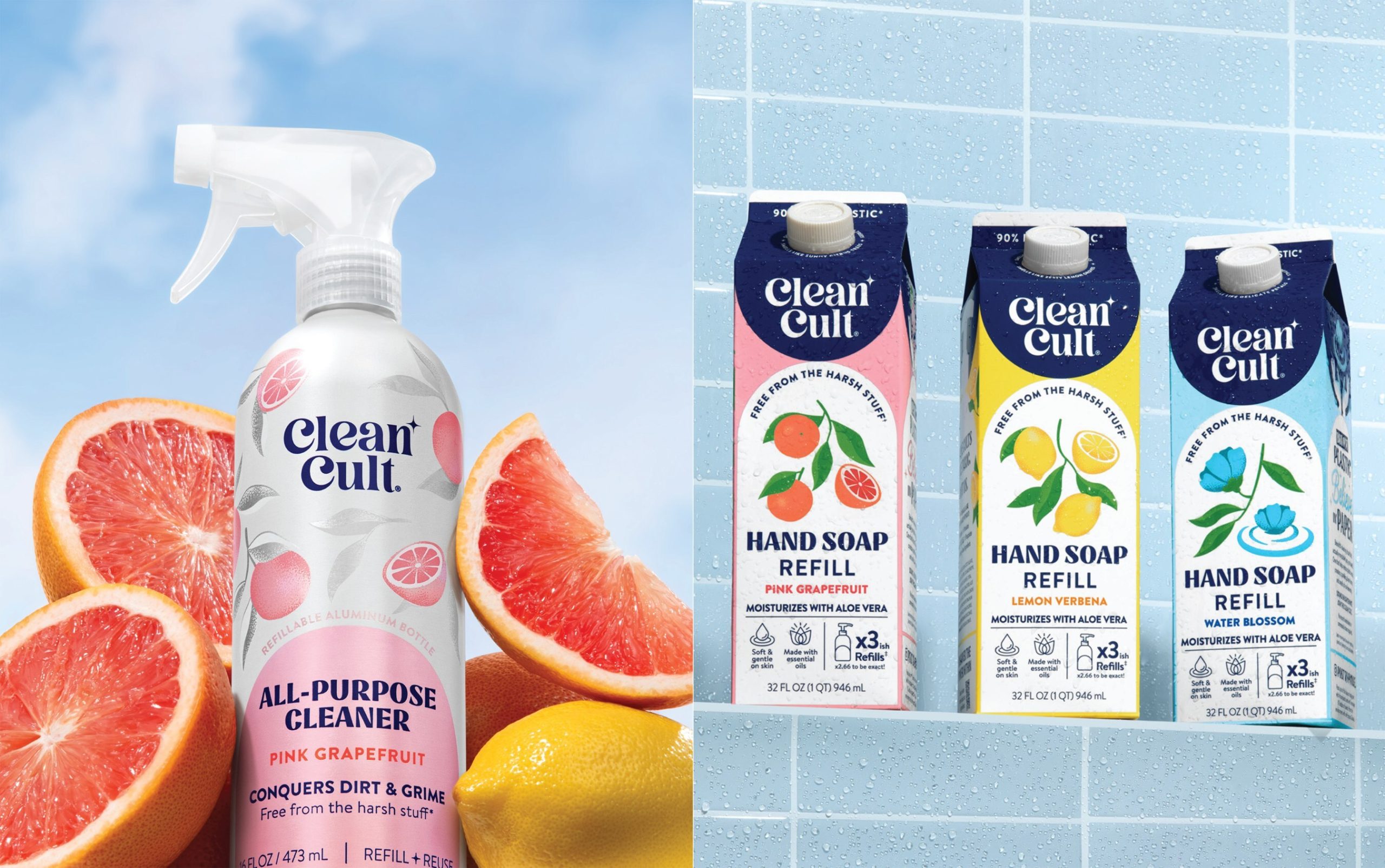 Clean Cult Ditches Glass, Focuses On Aluminum In Latest Refresh