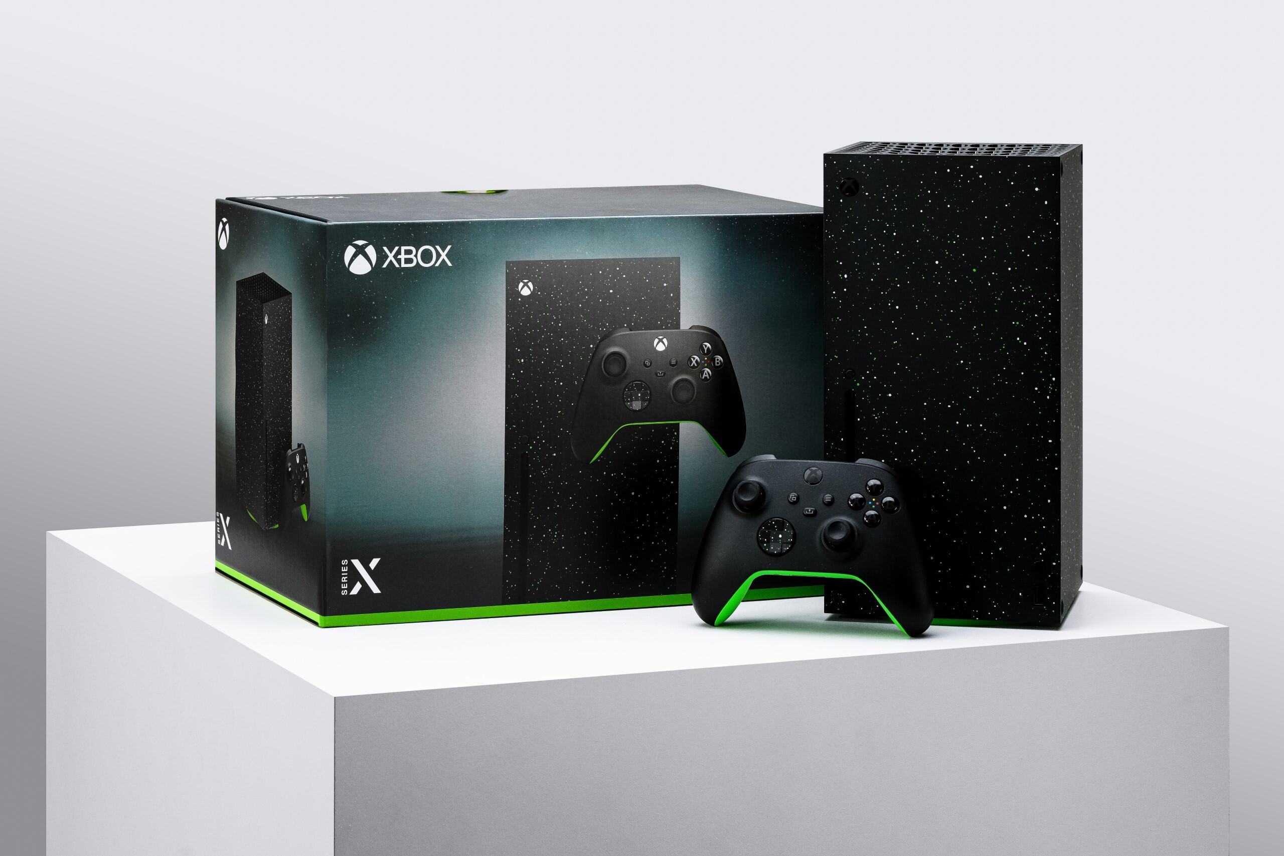 The Xbox Series X Robot White Digital Edition and Galaxy Black Special Edition
