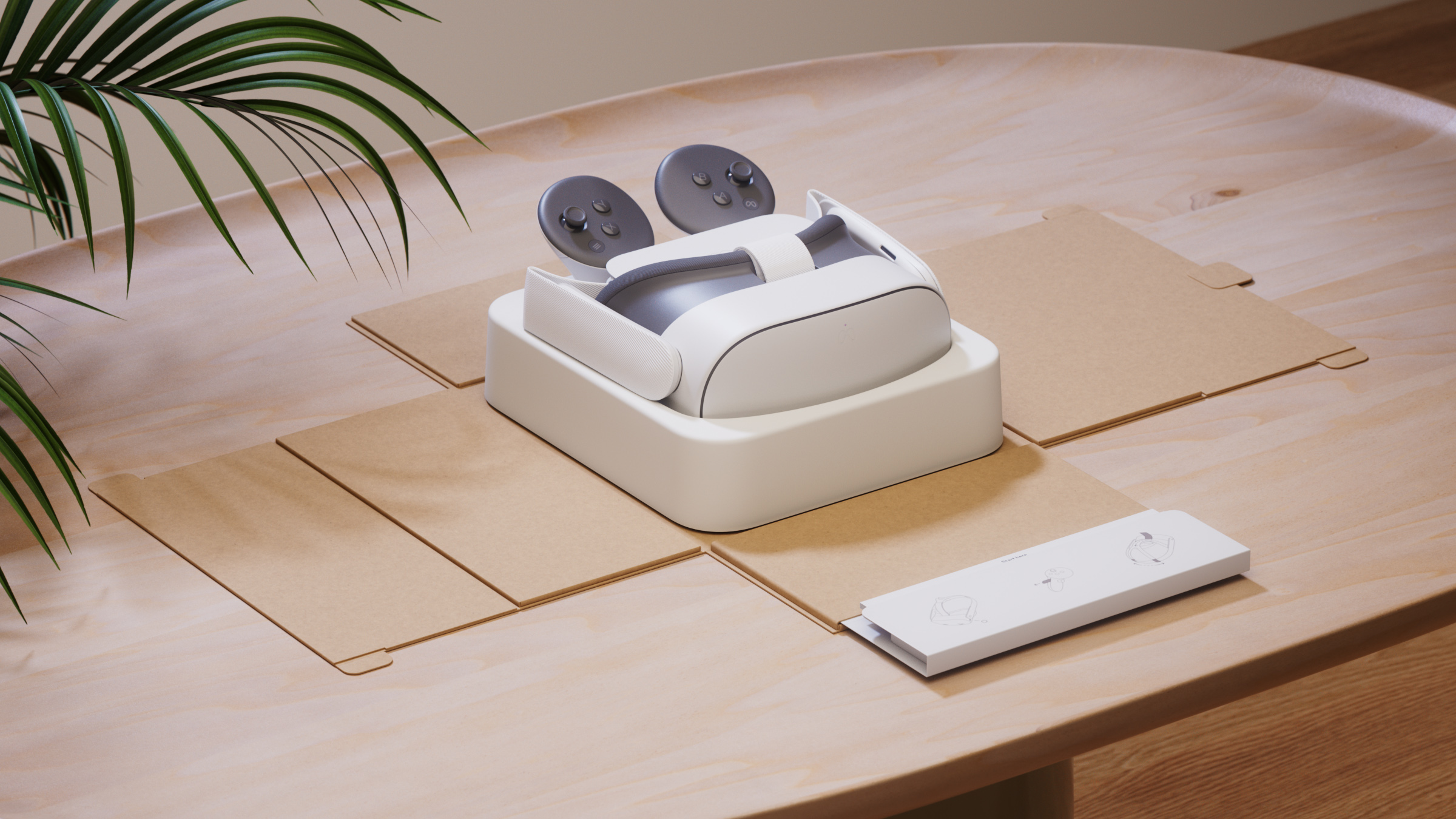 Quest 3S Packaing marries Core Meta Materiality With Simplified User Recyclability