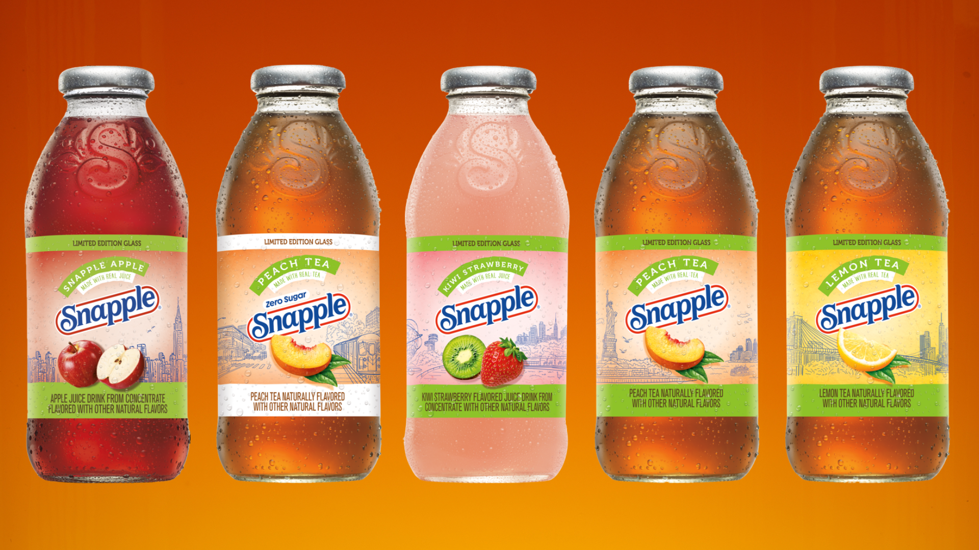 Snapple Glass Bottles Are (Kinda) Back