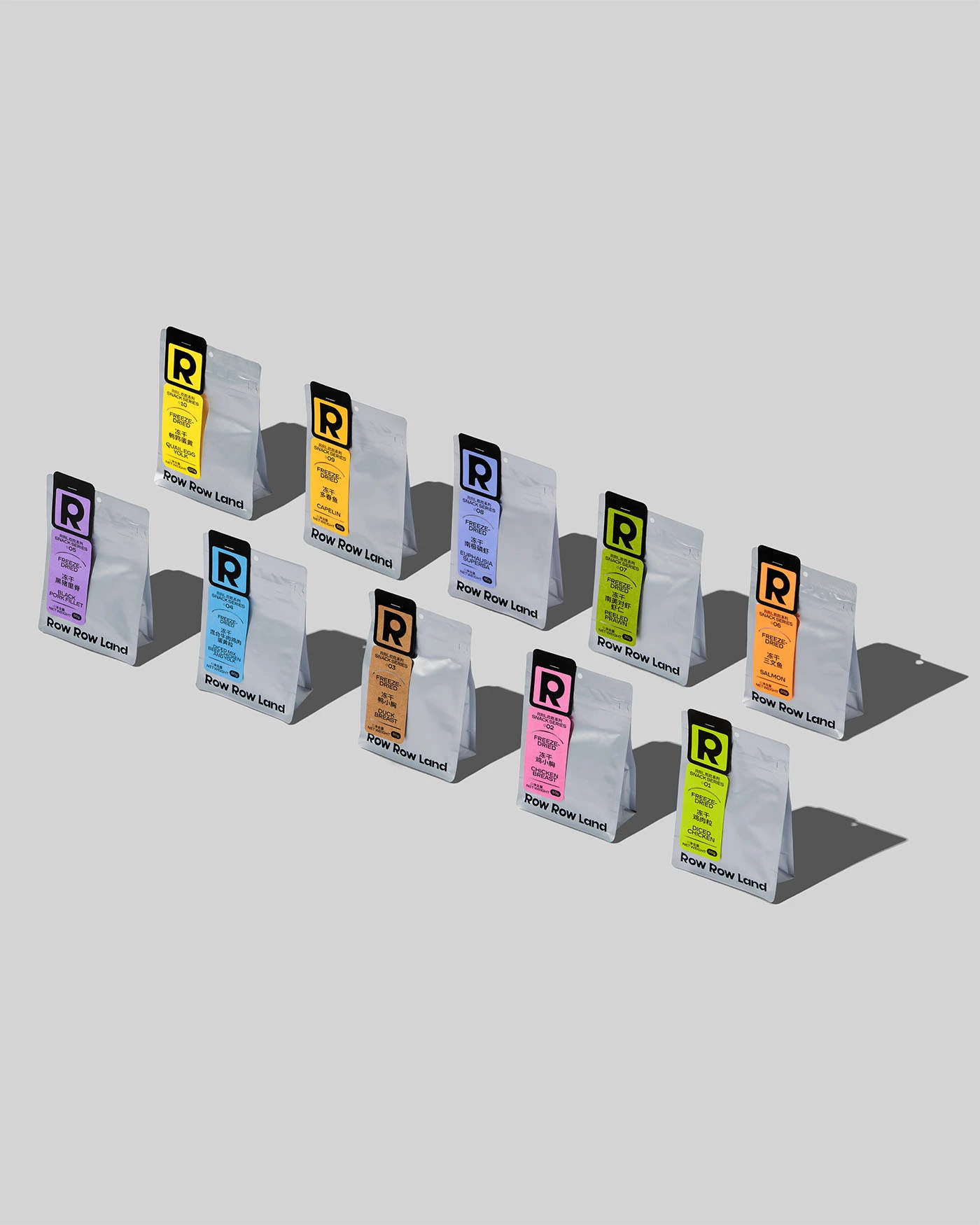 Row Row Land’s Packaging Turns Pet Snacks Into A Statement