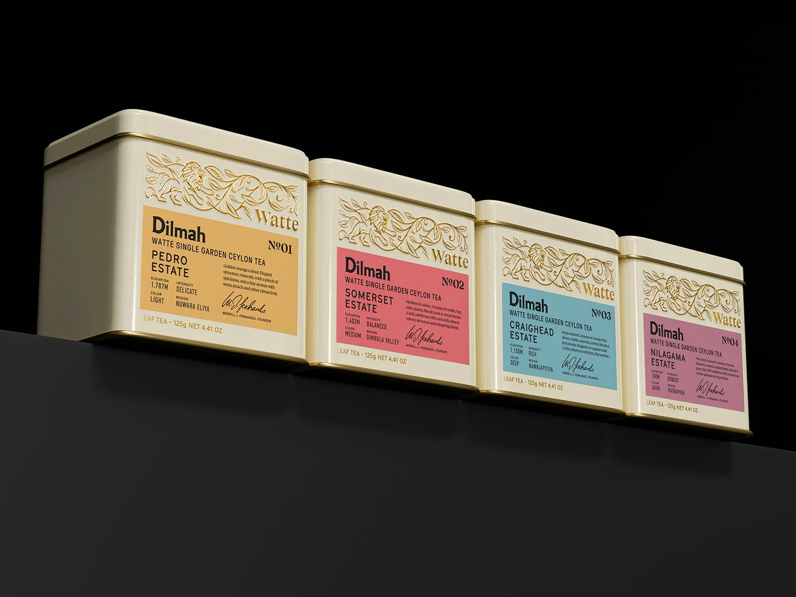 Pack of the Month: Dilmah Tea Inspired By Whisky Labels